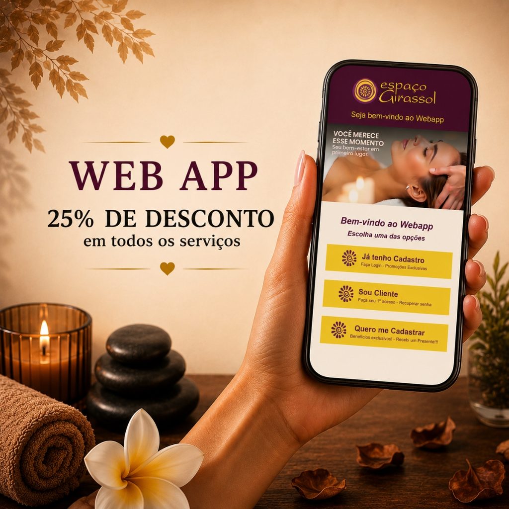 Aproveite cupom pelo WebApp