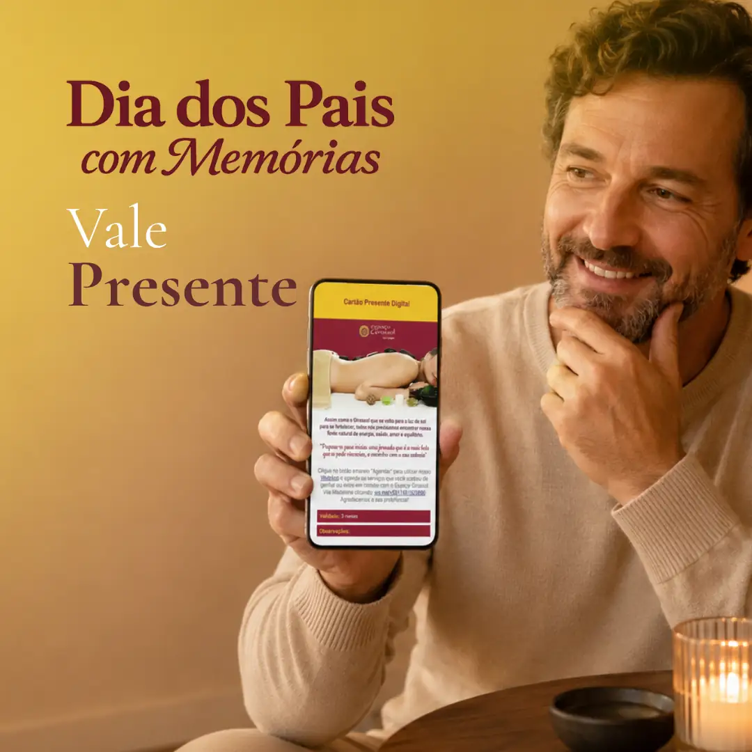 Vale-Presente de Dia dos Pais: Day Spa para Presentear